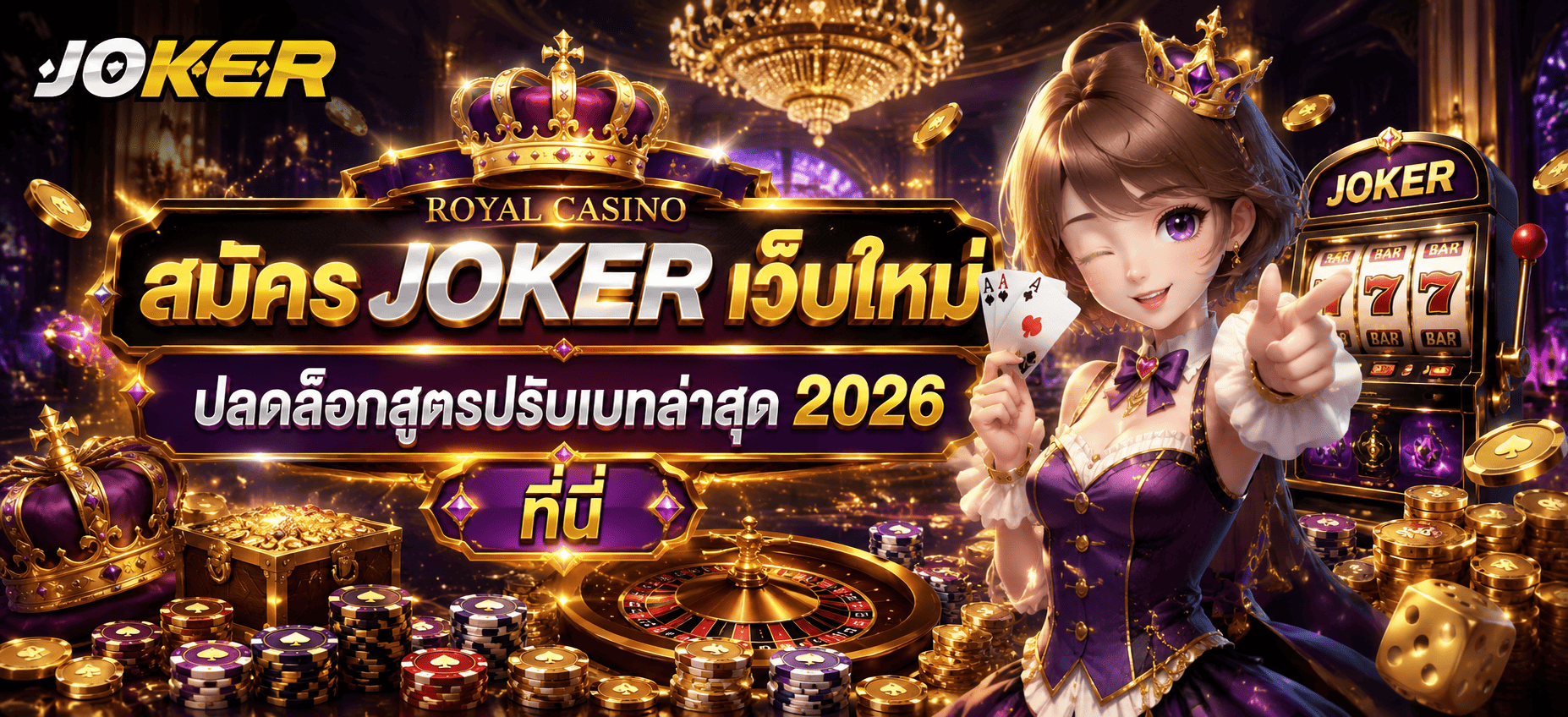 สมัคร JOKER เว็บใหม่