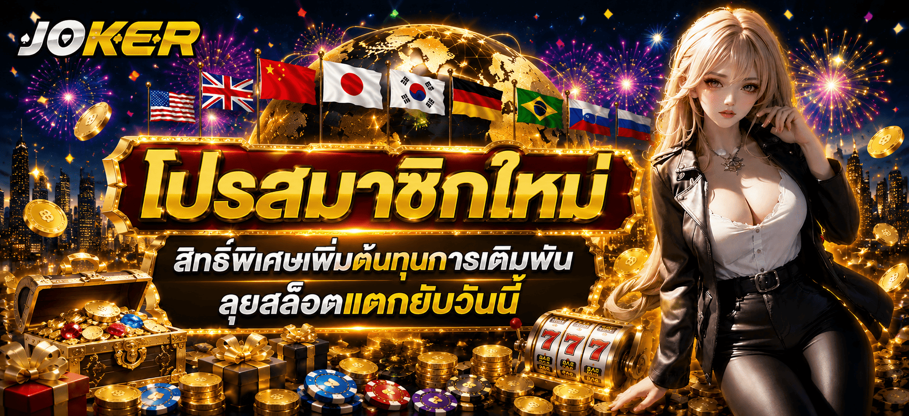 โปรสมาชิกใหม่