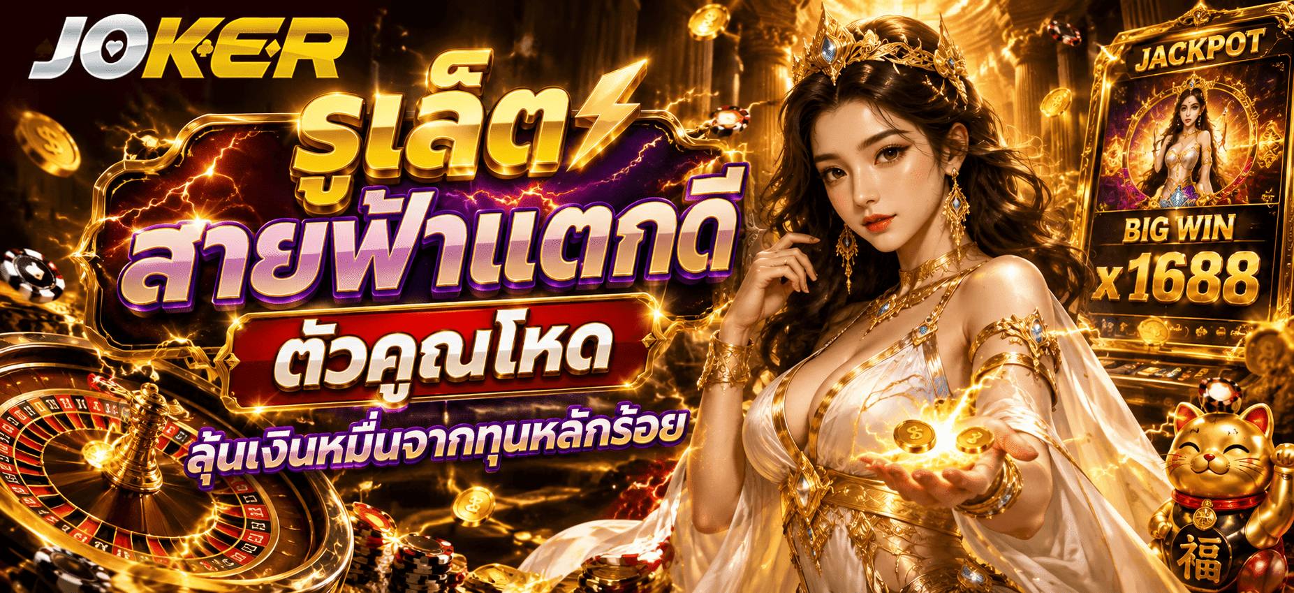 รูเล็ตสายฟ้าแตกดี
