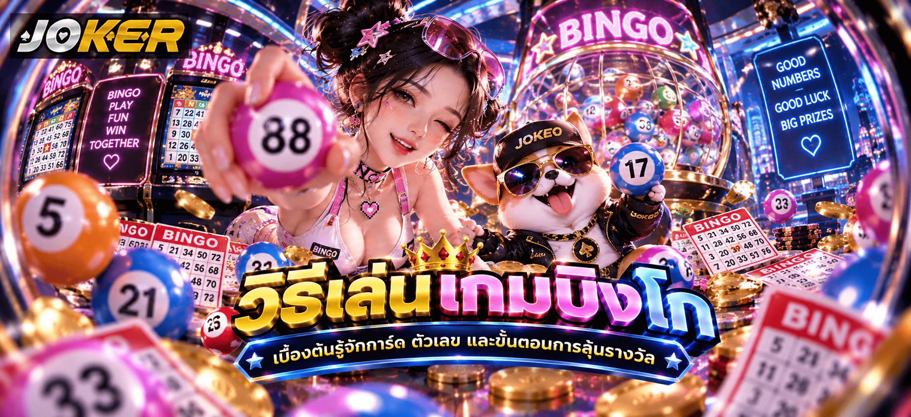 วิธีเล่นเกมบิงโก