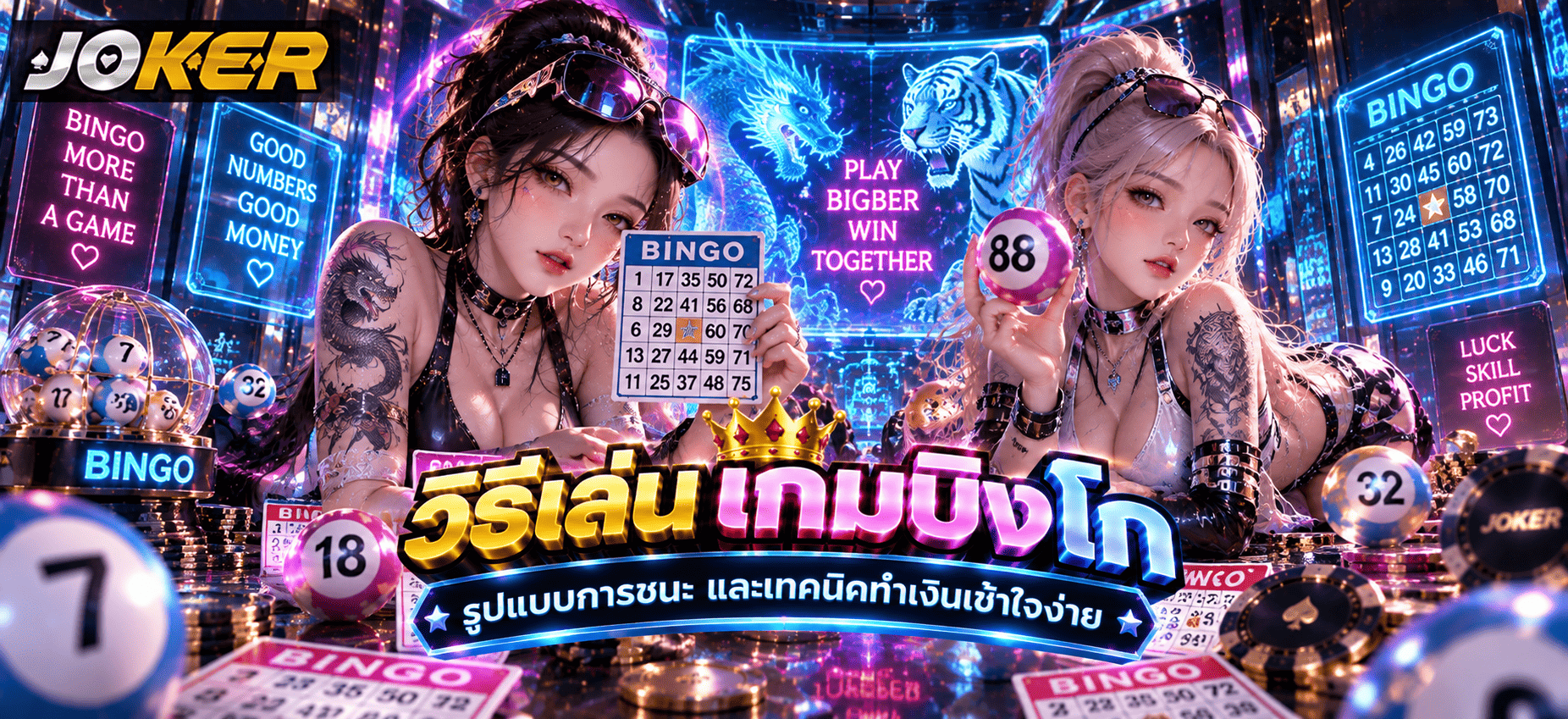 วิธีเล่นเกมบิงโก