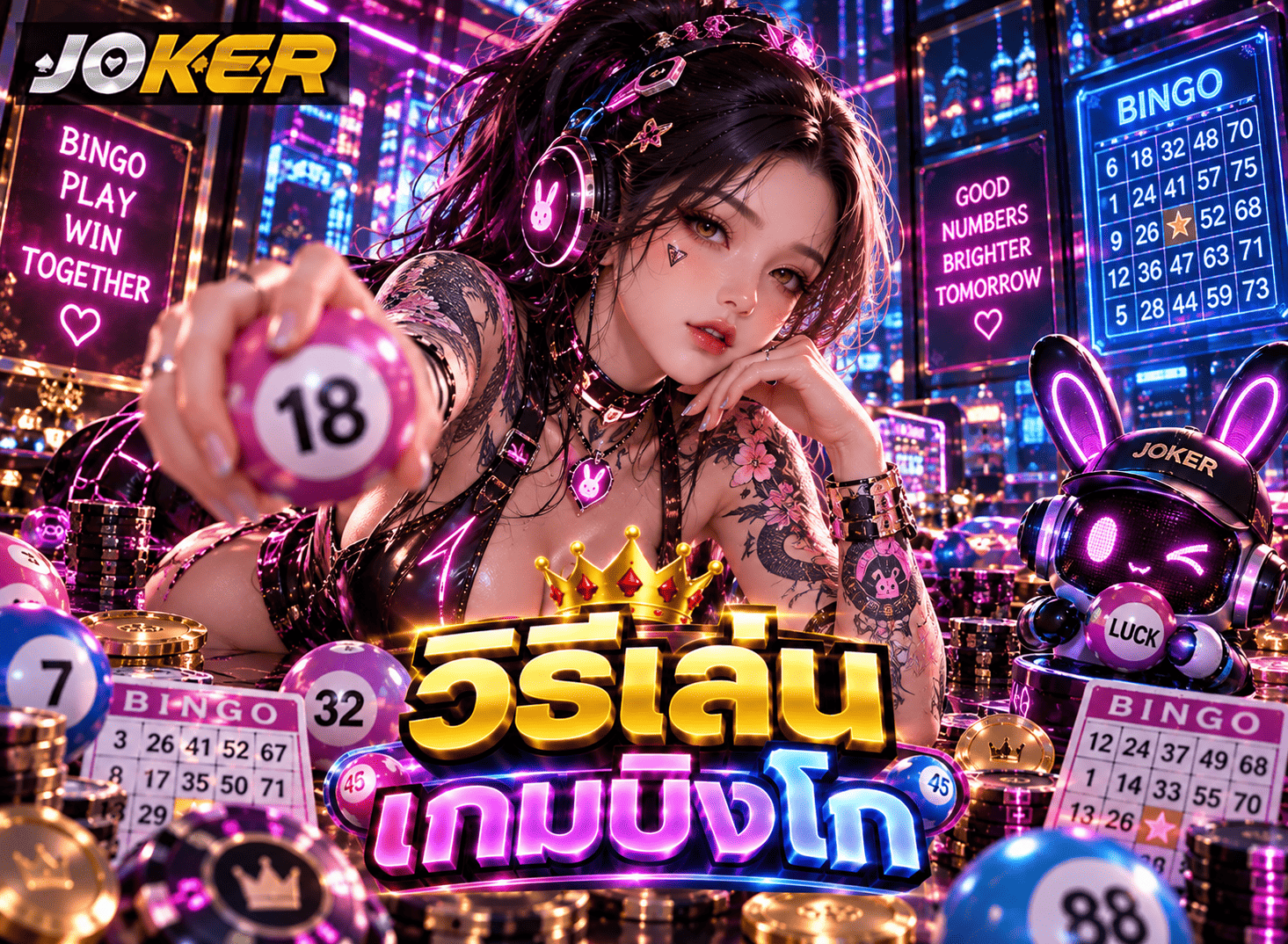วิธีเล่นเกมบิงโก